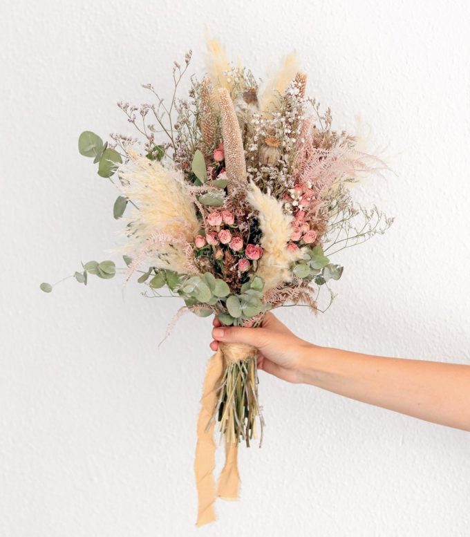 Jolie - Ramo de novia preservado Boho