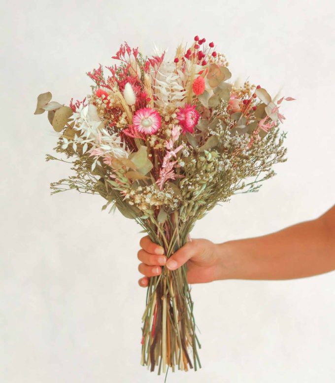 Ramo de flores secas y preservadas: Frambroise