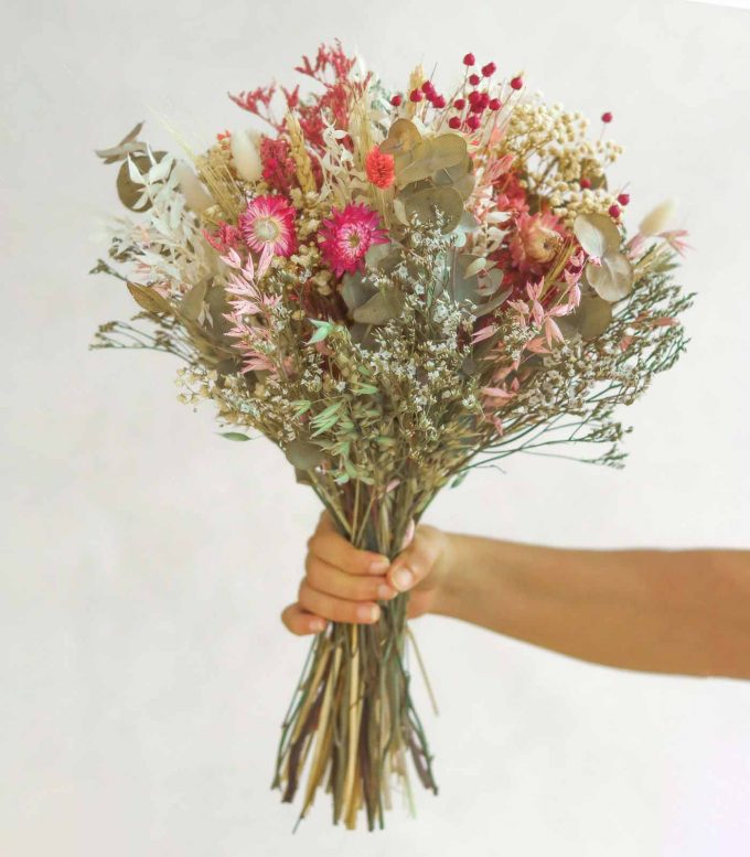 Ramo de flores secas y preservadas: Frambroise
