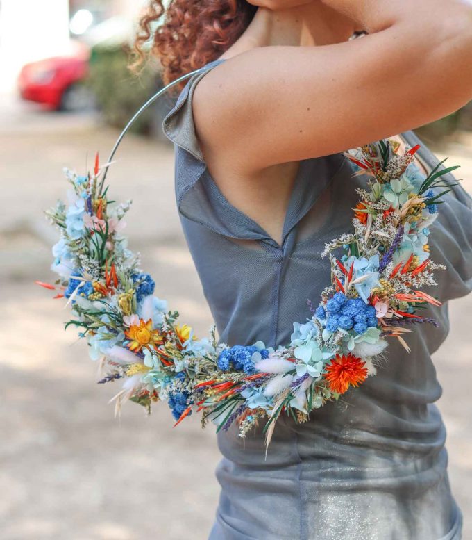 Hoop bouquet - Ave del Paraiso