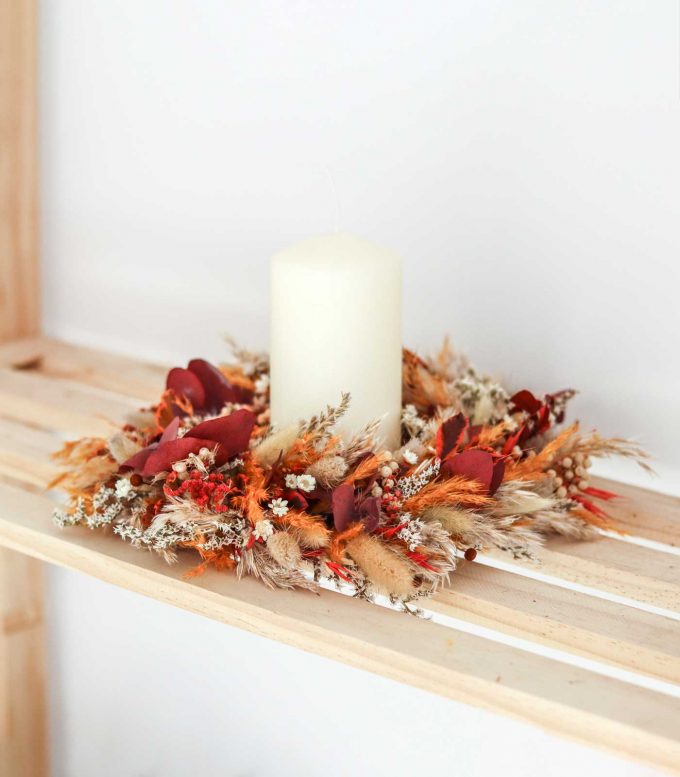 Centro de mesa de Navidad - Grand Rouge