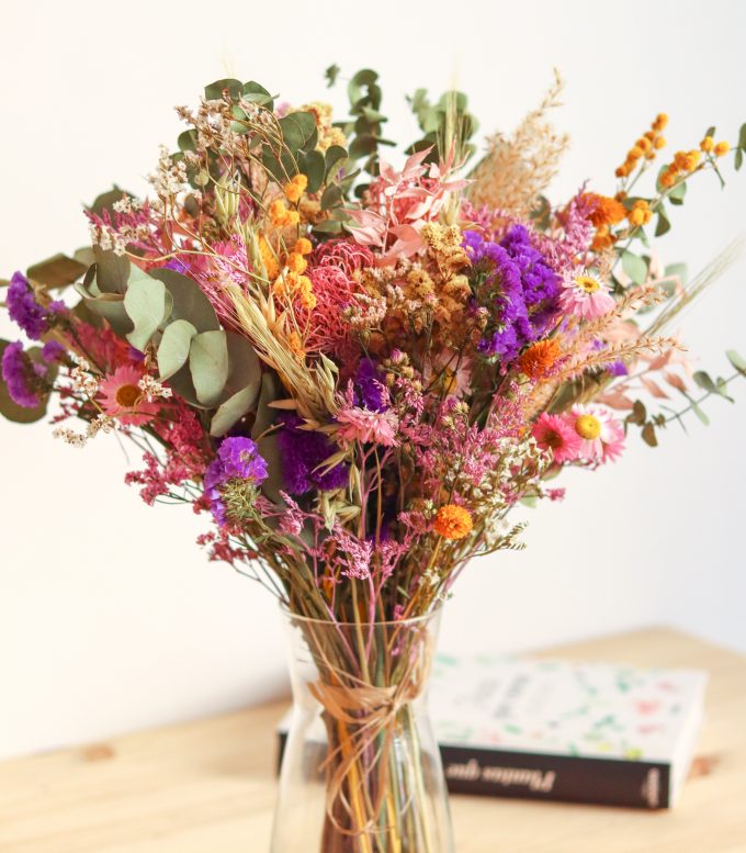 Centro de Flores Secas para Regalar y Decorar : Arlette