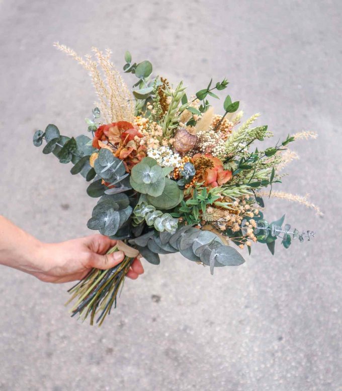 Ramo de novia Vintage - Ambar