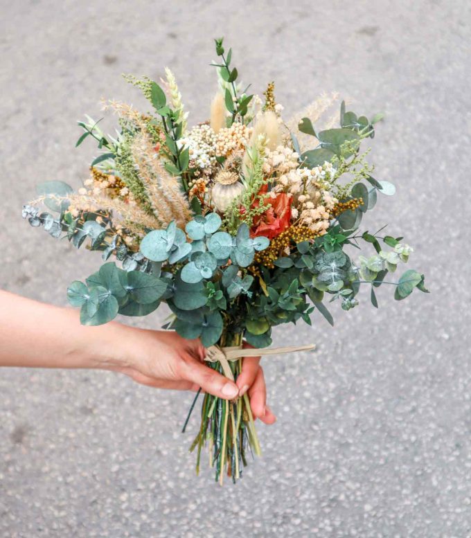 Ramo de novia Vintage - Ambar