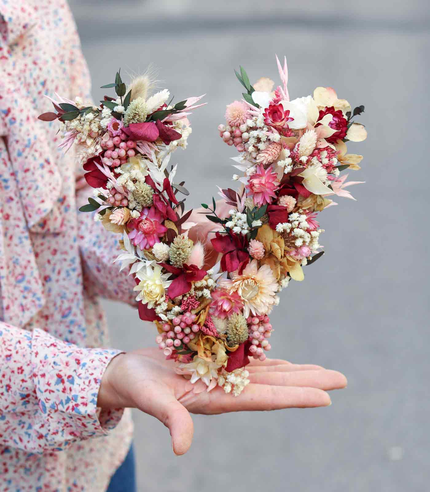Toscana - Ramo de novia con flores secas y preservadas