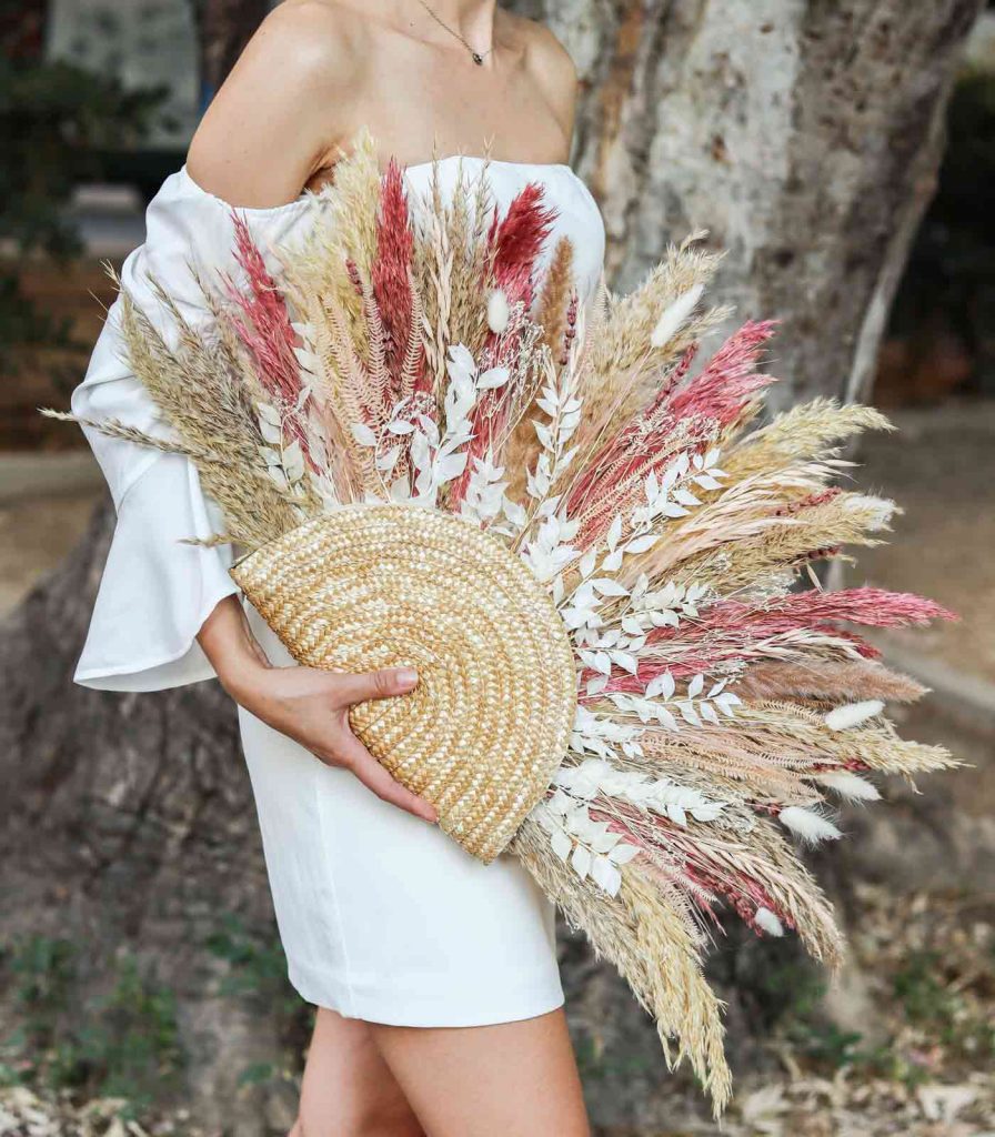 Ramo de novia boho original Pamela